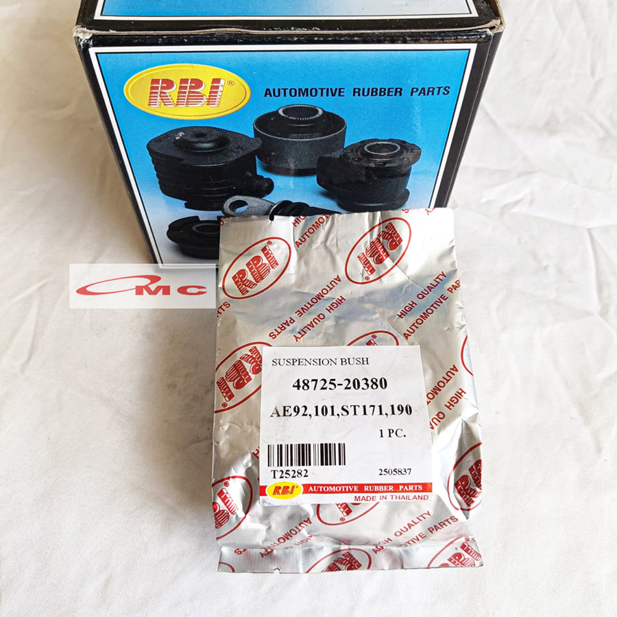 Karet Bushing Arm Belakang Corolla Twincam AE92 Great Corolla AE101 Corona Twincam ST171 Corona Absolute Absolut ST190 RBI 48725-20380 Knuckle Bos Bosh Bush Arm Belakang Bagian Stick Lateral