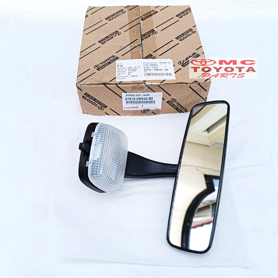 Kaca Spion Dalam Dan Lampu Kabin Hino Dutro Toyota Dyna Saurus All Tipe Original 87810-0W040-B0 Lampu Cabin