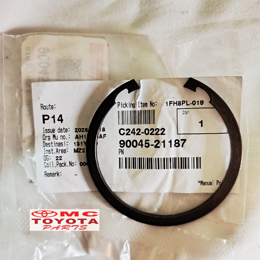 Snap Ring Bearing Roda Depan Avanza Xenia 90045-21187 Original