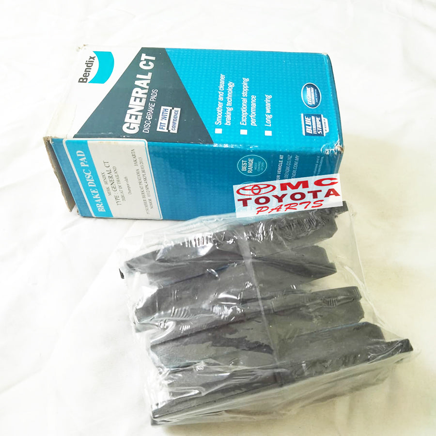 Brake Pad Kampas Rem Belakang Mitsubishi Grandis Outlander Sport Asli ORI Original Merek Bendix DB-1464 GCT