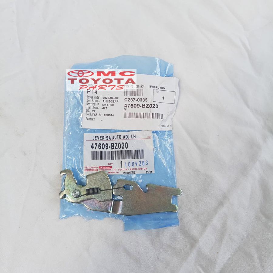 Stelan Adjuster Kampas Rem Belakang Kanan Kiri Ayla Agya 2013-2021 Original 47608-BZ020 47609-BZ020