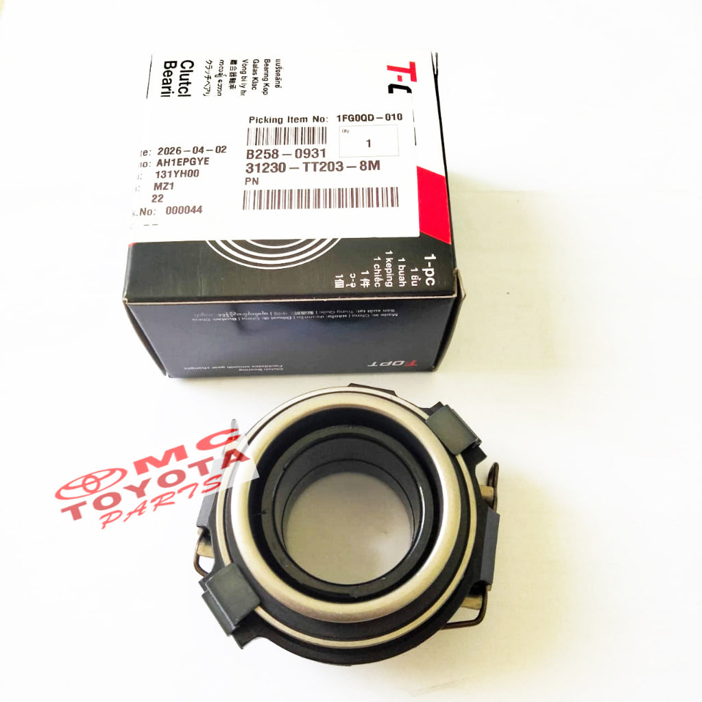 Drag Dek Laher Bearing Deklaher Toyota Hilux Kun 10 Kun 15 Asli ORI Original T-OPT 31230-TT203-8M Genuine Parts