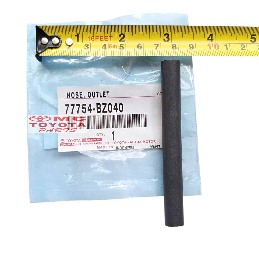 Selang Ventilasi Hose Canister Outlet Avanza Xenia Rush Terios Matic Original 77754-BZ040 Selang Hose Outlet Ventilasi Hose Charcoal Canister Outlet