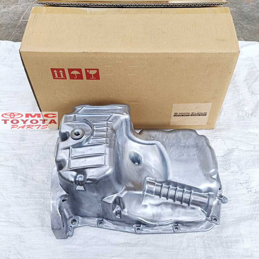 Bak Tutup Carter Oli Mesin Avanza Xenia Rush Terios Original 12111-B1040 Tutup Oli Mesin Pan Oil Bak Carter Oli Mesin Bak Karter Oli Kalter Kater Bak Oli Carter Pan Oli