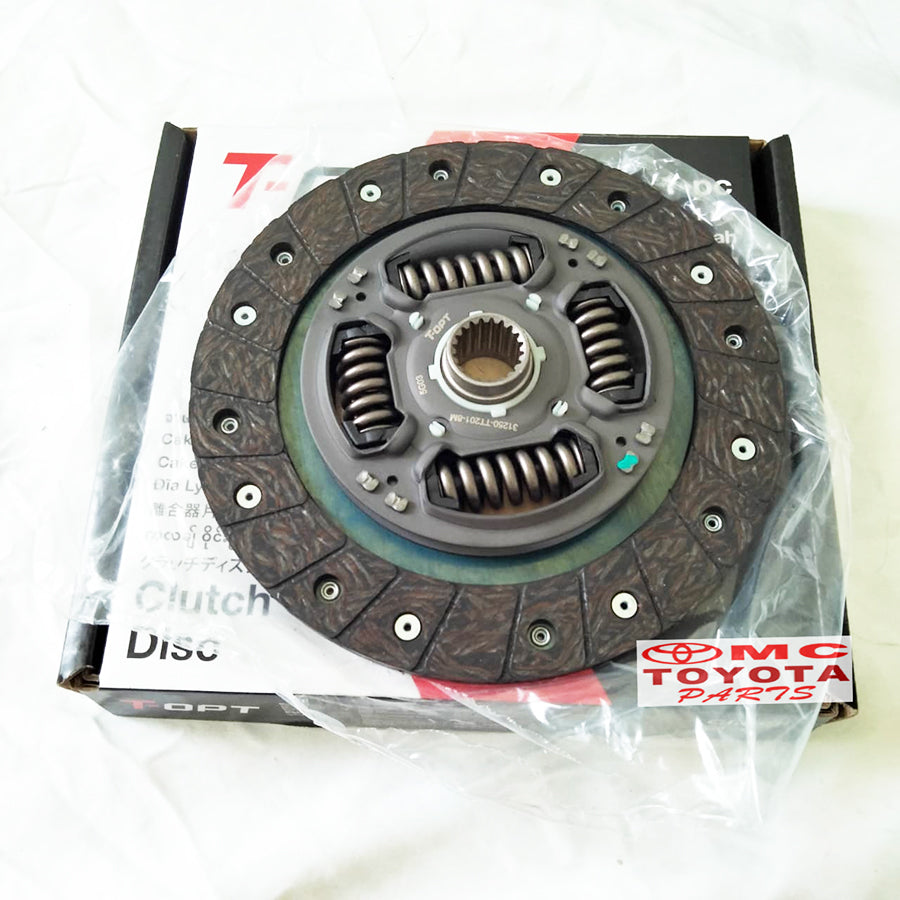 Plat Kampas Kopling Clutch DIsc Avanza Xenia 1.3 lama all new 1300cc Asli Original T-OPT 31250-TT201-8M Genuine Parts
