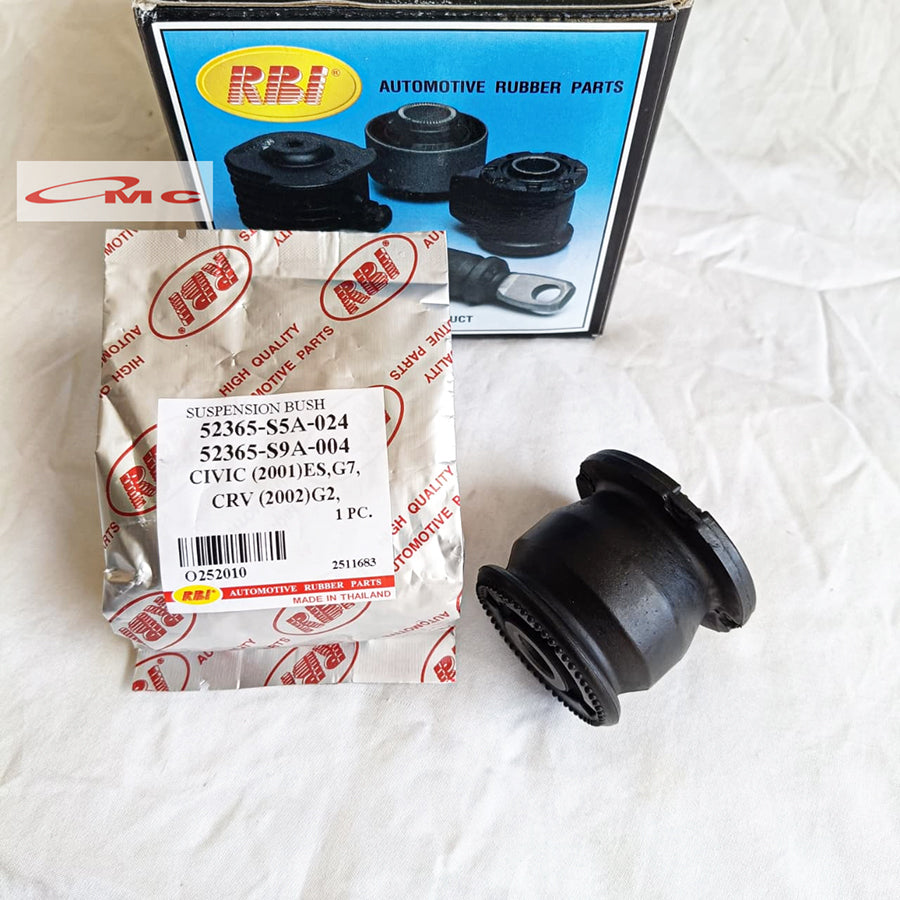 Bushing Arm Knuckle Belakang Bawah Honda Civic ES Century New CRV Gen 2 RBI 52365-S5A-024 Karet Bushing Arm Belakang Bawah Knuckle Knakel Bos Bosh Bush Arm Belakang