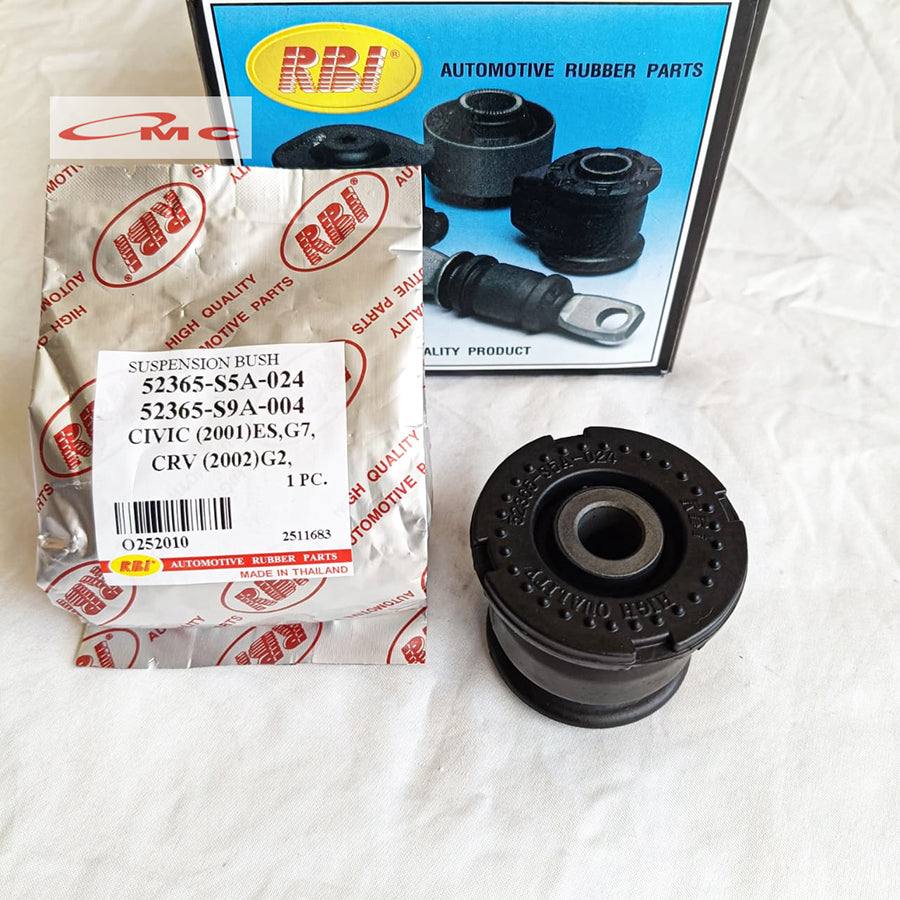 Bushing Arm Knuckle Belakang Bawah Honda Civic ES Century New CRV Gen 2 RBI 52365-S5A-024 Karet Bushing Arm Belakang Bawah Knuckle Knakel Bos Bosh Bush Arm Belakang