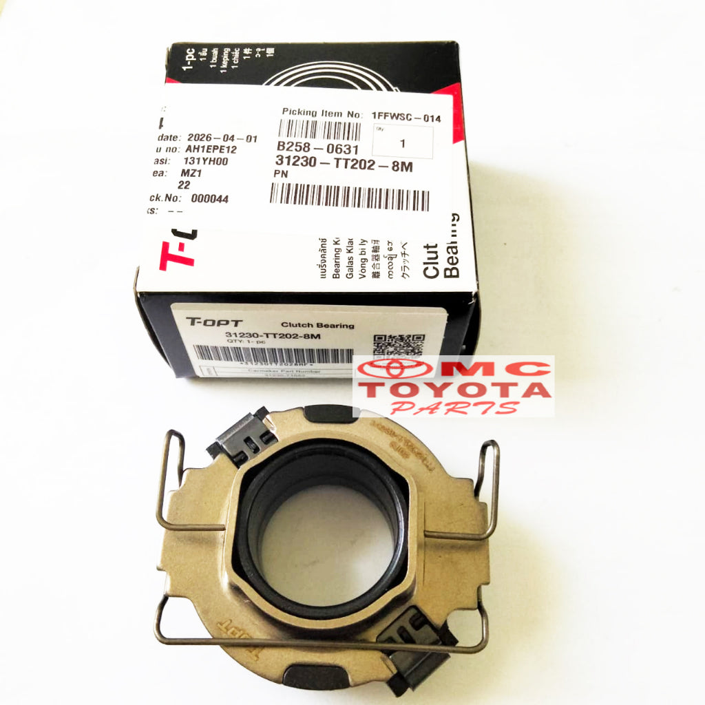 Drag Dek Laher Bearing Deklaher Bearing Kopling Clutch Innova Diesel Asli ORI Original T-OPT 31230-TT202-8M Genuine Parts