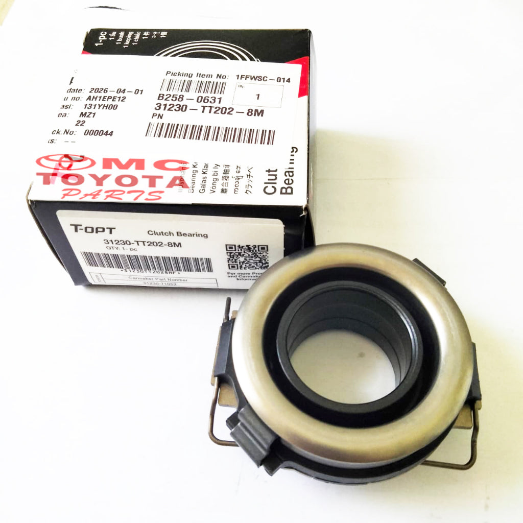Drag Dek Laher Bearing Deklaher Bearing Kopling Clutch Innova Diesel Asli ORI Original T-OPT 31230-TT202-8M Genuine Parts