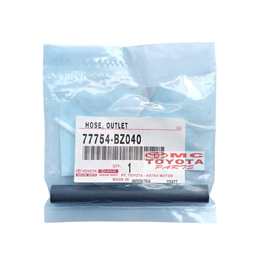 Selang Ventilasi Hose Canister Outlet Avanza Xenia Rush Terios Matic Original 77754-BZ040 Selang Hose Outlet Ventilasi Hose Charcoal Canister Outlet
