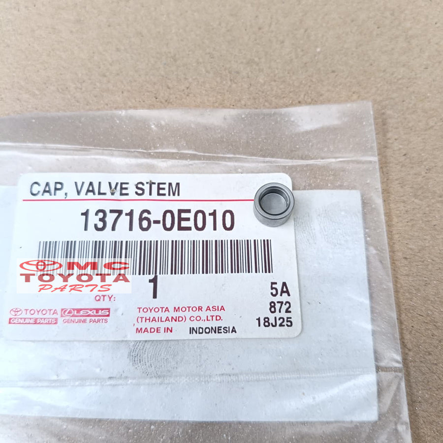 Cap Valve Stem Topi Klep Innova Reborn Fortuner VRZ Hilux Revo 2.4 2GD Original Toyota 13716-0E010