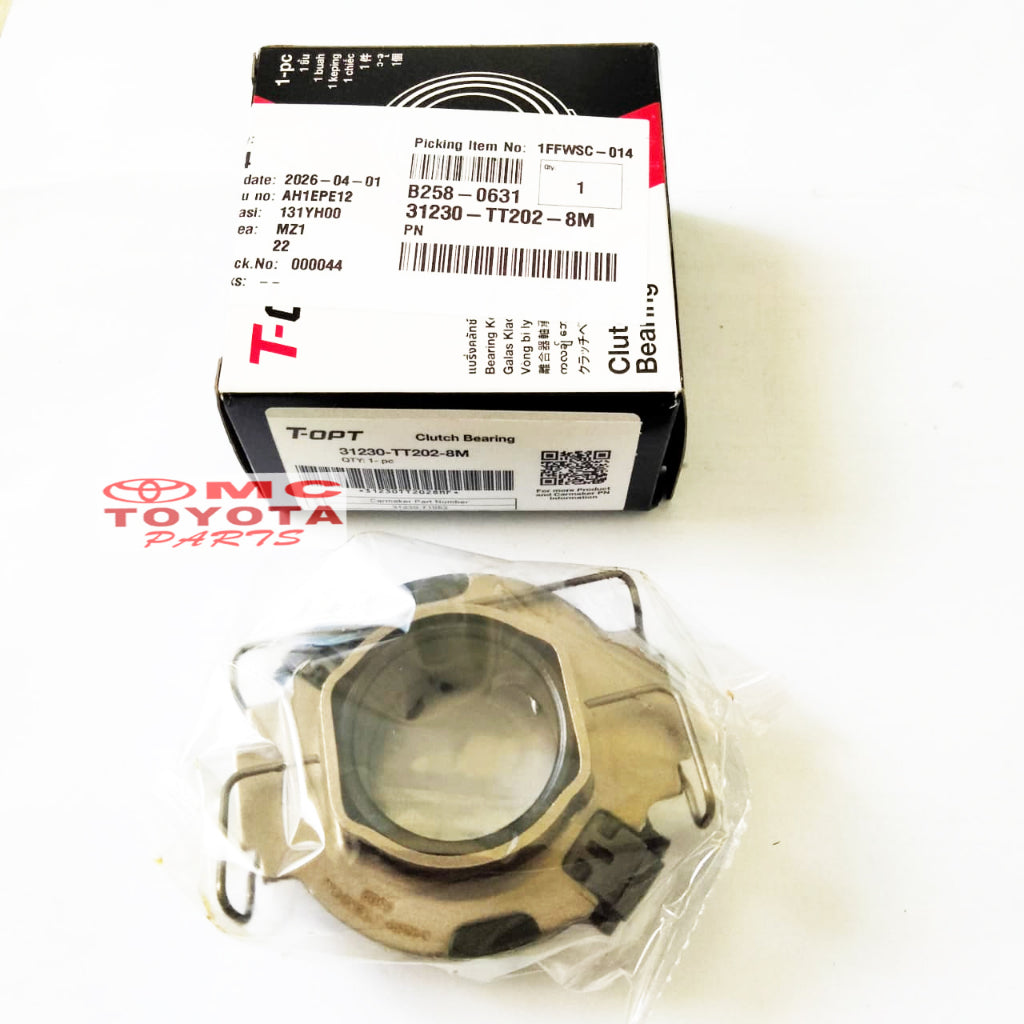 Drag Dek Laher Bearing Deklaher Bearing Kopling Clutch Innova Diesel Asli ORI Original T-OPT 31230-TT202-8M Genuine Parts