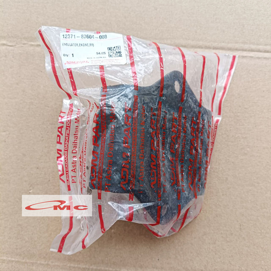 Engine Mounting Belakang Taft GT Hiline Rocky Independent Original Daihatsu 12371-87604-008 Insulator Transmisi Mounting Dudukan Perseneling Engine Monting Pangkon Mesin Dudukan Mesin