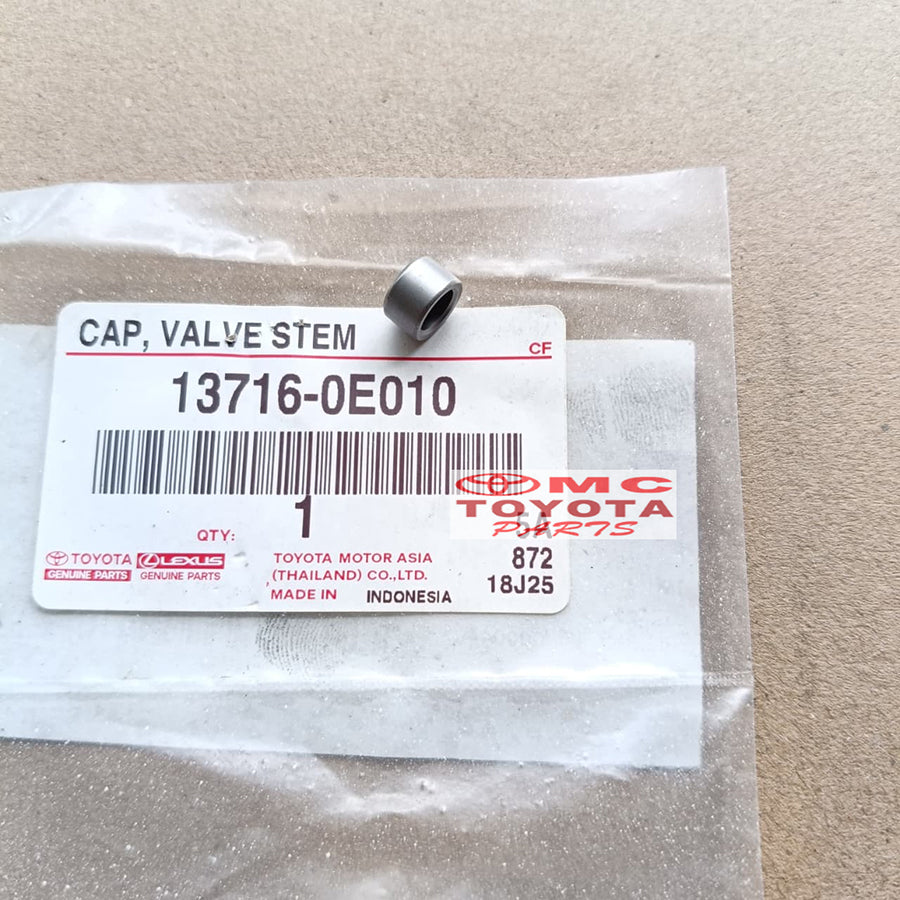 Cap Valve Stem Topi Klep Innova Reborn Fortuner VRZ Hilux Revo 2.4 2GD Original Toyota 13716-0E010