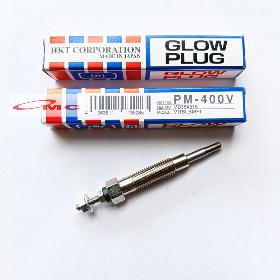 Busi Pemanas Mitsubishi L300 Diesel Kuda Diesel L200 2.5 HKT Japan Jepang PM-400V Glow Plug Busi Pijar PM 400