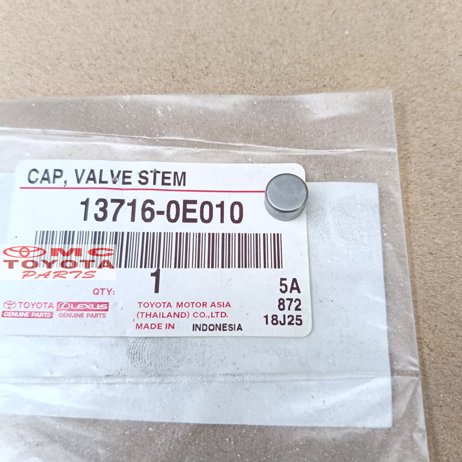 Cap Valve Stem Topi Klep Innova Reborn Fortuner VRZ Hilux Revo 2.4 2GD Original Toyota 13716-0E010