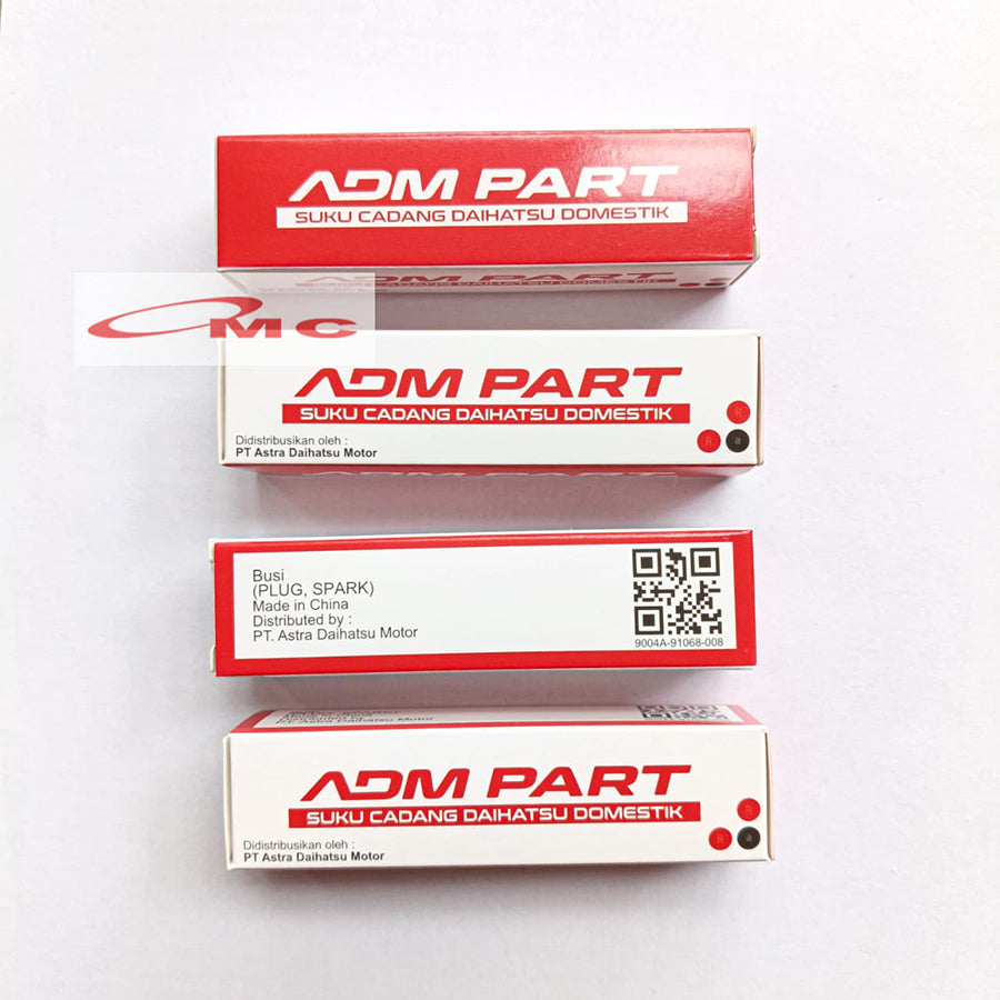 Busi Iridium Avanza Xenia Veloz Rush Terios Agya Ayla Calya Sigra Vios Yaris Sienta 9004A-91068 Busi Spark Plug Spark