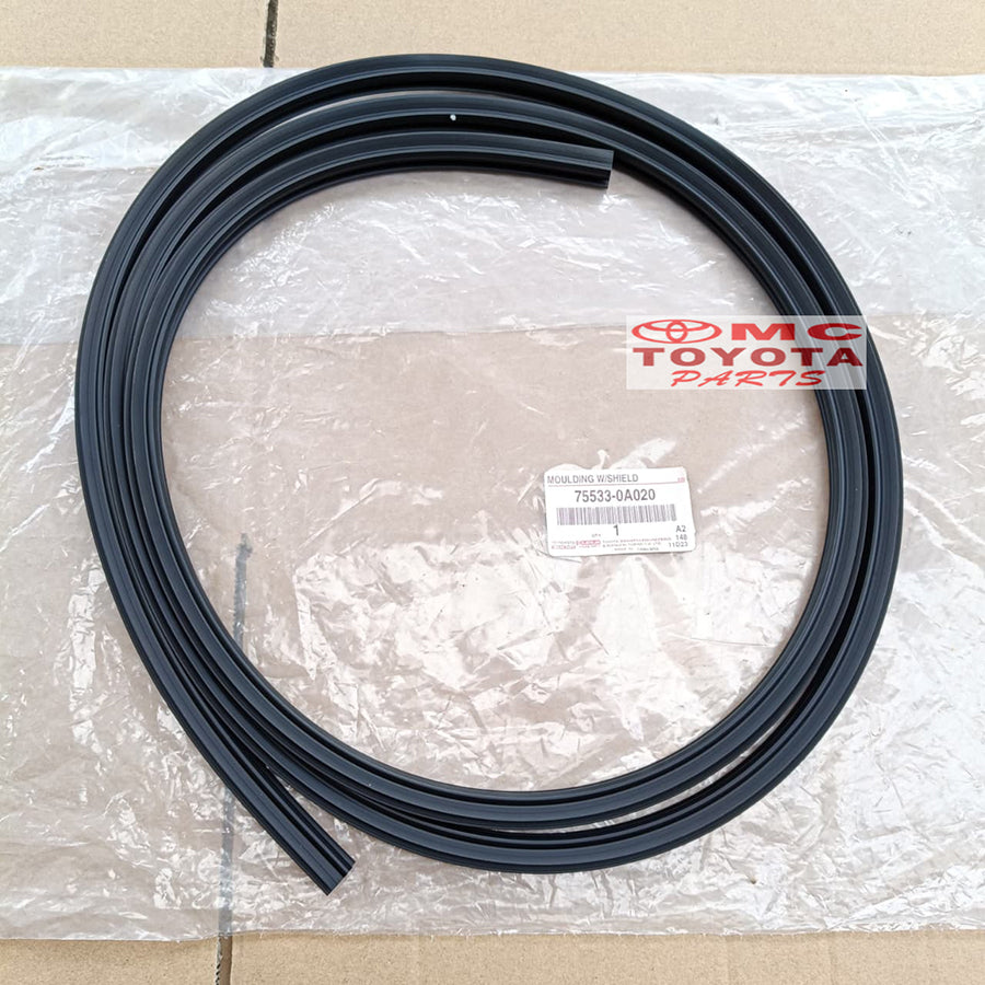 List Kaca Depan Soluna Gli Original Toyota 75533-0A020 Lis Kaca Depan Karet Kaca Depan Soluna Gli Moulding Windshield