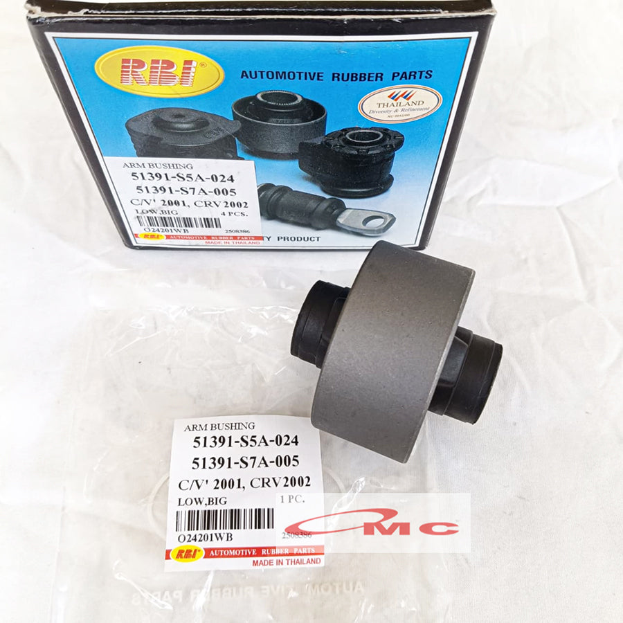 Bushing Arm Sayap Depan Besar Honda Civic Es VTIS Century CRV Gen 2 Stream RBI 51391-S5A-024 Karet Bushing Arm Depan Bos Bosh Bush Bushing Sayap Lower Arm Depan Besar Bawah