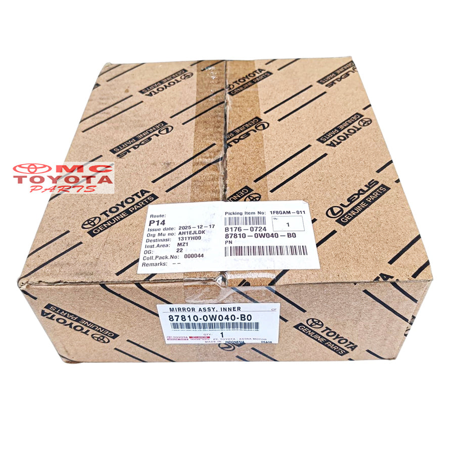 Kaca Spion Dalam Dan Lampu Kabin Hino Dutro Toyota Dyna Saurus All Tipe Original 87810-0W040-B0 Lampu Cabin