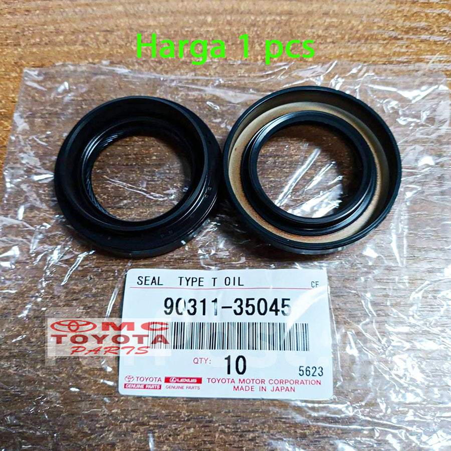 Seal As Roda Depan Kanan Corolla Altis Wish 1.8 1800cc Matic Corona Prius Original Toyota 90311-35045 Seal As Kopel Roda Dalam Kanan Automatic