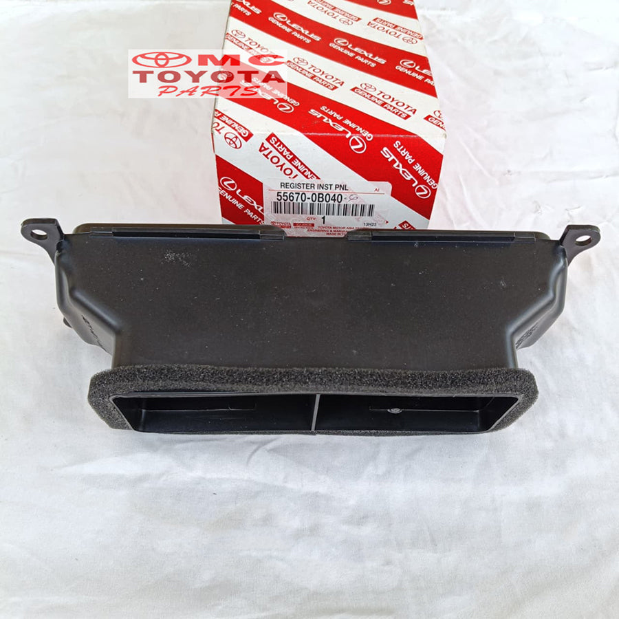 Kisi AC Tengah Depan Toyota Kijang Kapsul LGX SGX 2000 up 55670-0B040-G Kisi-Kisi AC Depan Tengah Register Instrument Panel Cover Grill Dashboard