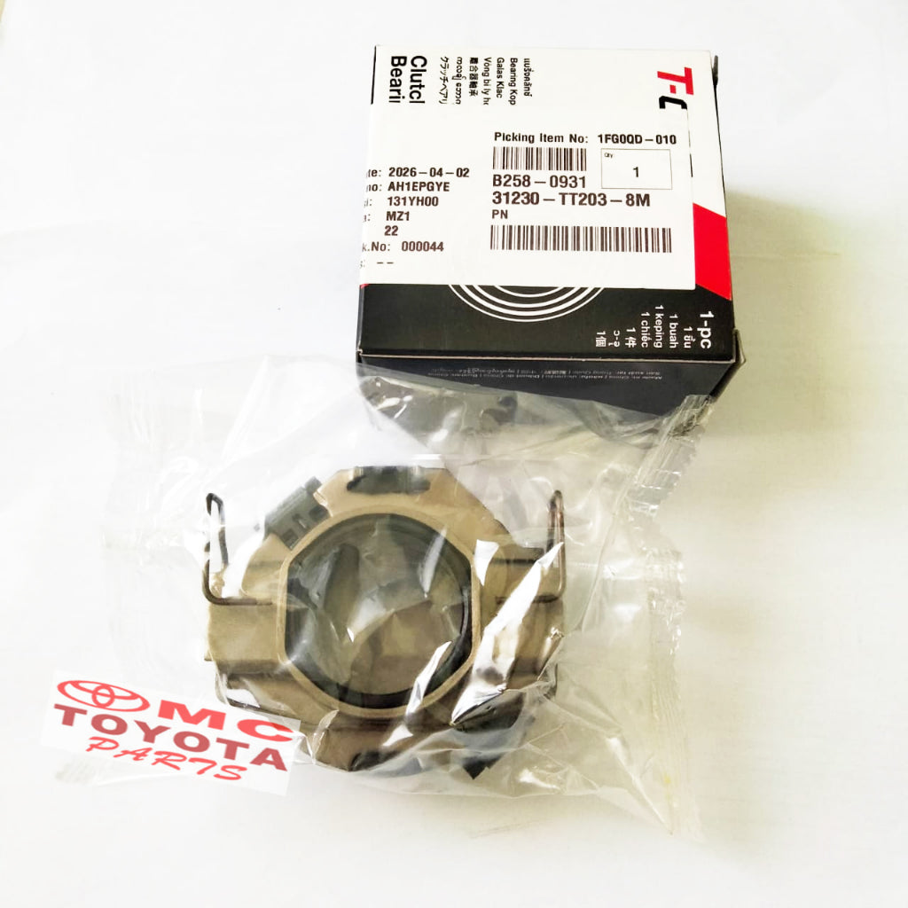 Drag Dek Laher Bearing Deklaher Toyota Hilux Kun 10 Kun 15 Asli ORI Original T-OPT 31230-TT203-8M Genuine Parts