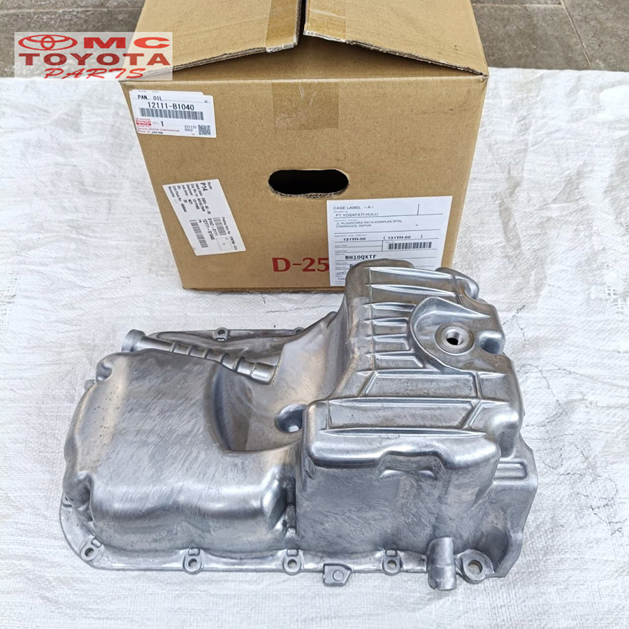 Bak Tutup Carter Oli Mesin Avanza Xenia Rush Terios Original 12111-B1040 Tutup Oli Mesin Pan Oil Bak Carter Oli Mesin Bak Karter Oli Kalter Kater Bak Oli Carter Pan Oli