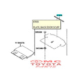 Sill Plate/List Plate Belakang Bagasi Rush Terios 67935-BZ030-B0