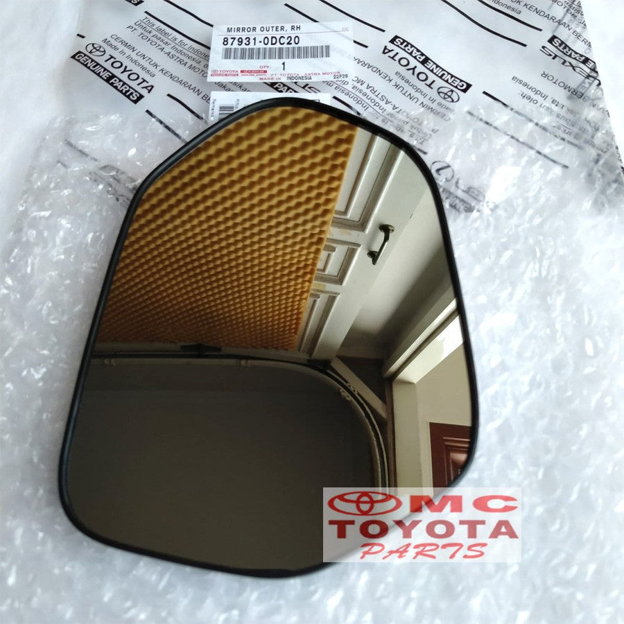 Kaca Spion Mirror Depan Kanan Toyota Sienta 87931-0DC20