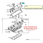 Seal Washer Grommet Tutup Klep Starlet Crown Hlux Kijang Corolla SE 90210-09019 Original Toyota