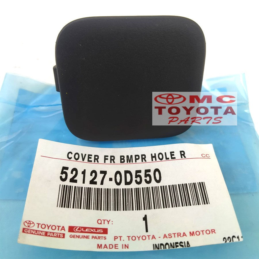 Tutup Cover Derek Towing Bumper Bemper Depan Sienta 52127-0D550