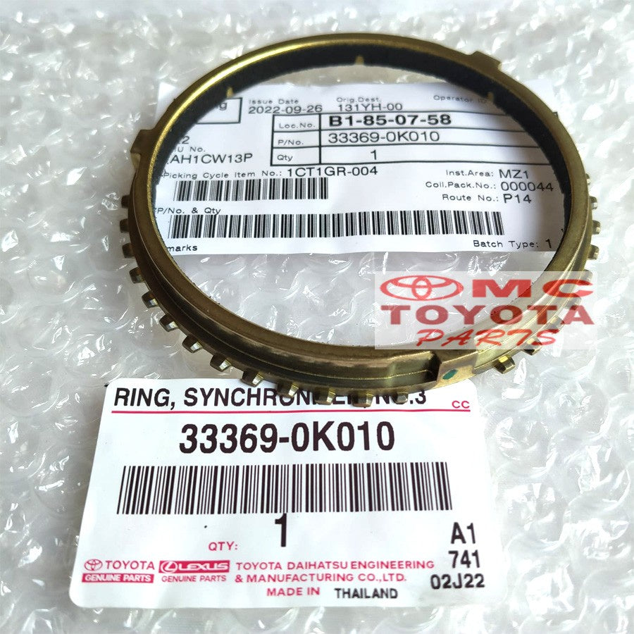 Ring Synchronizer (Sinkromis) Gigi 3 Innova Fortuner Hilux 33369-0K010