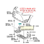 Tutup Cover Deck Dek Bawah Mesin Engine Kanan Sienta 51441-0D350