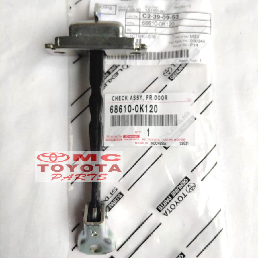 Stopper Check Door Pintu Depan Fortuner New 68610-0K120