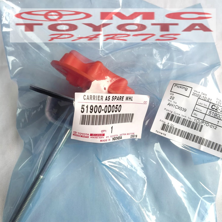 Baut Gantungan Putaran Ban Serep Vios Yaris New 51900-0D050