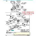 Seal Sil Oil Pinion Gardan Belakang Avanza Xenia 90043-11342