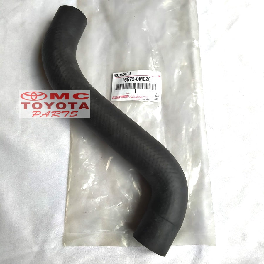 Selang Radiator Bawah Orisinil Vios Gen 1 Limo Soluna 16572-0M020