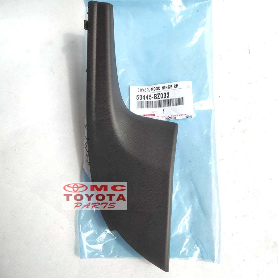 Cover Hood Hinge Karet samping Kap Mesin Kanan Agya Ayla 53445-BZ032