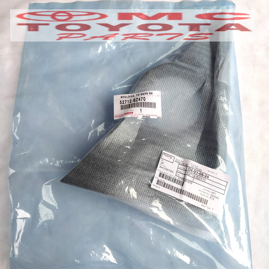 Garnish Cover Tutup Fog Lamp Foglamp Kanan Agya Ayla New 52712-BZ470