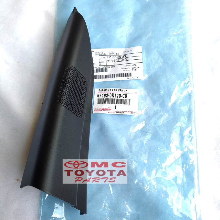 Garnish Cover Tweeter Dalam Depan Kiri Innova Reborn 67492-0K120-C0