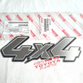 Stiker Sticker 4X4 Original Hilux Vigo Fortuner PZ046-0K505-TM