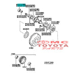 Seal Sil Roda Belakang Hilux Fortuner 90310-T0008
