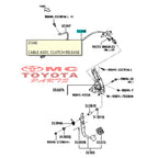 Kabel Tali Kopling / Cable Clutch Calya Sigra Agya Ayla 31340-BZ200