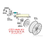 Bearing Laher Roda Depan Calya Sigra All New Terios Rush Raize LUXIO GRANMAX 1.5 ALL NEW AVANZA XENIA 2022  43560-BZ050