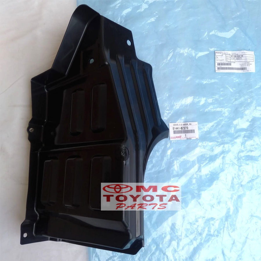 Tutup Cover Deck Dek Bawah Mesin Engine Kanan Agya Ayla Calya Sigra 51441-BZ270