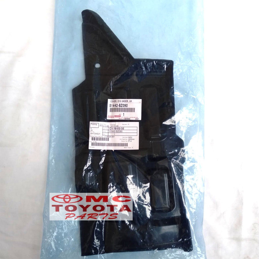 Tutup Cover Deck Dek Bawah Mesin Engine Kiri Agya Agya Calya SIgra 51442-BZ090