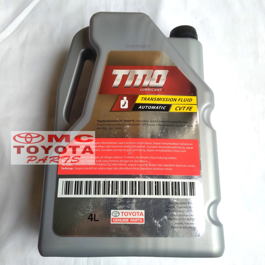 Oli Automatic / Transmisi Toyota CVT-FE TMO 08886-81620