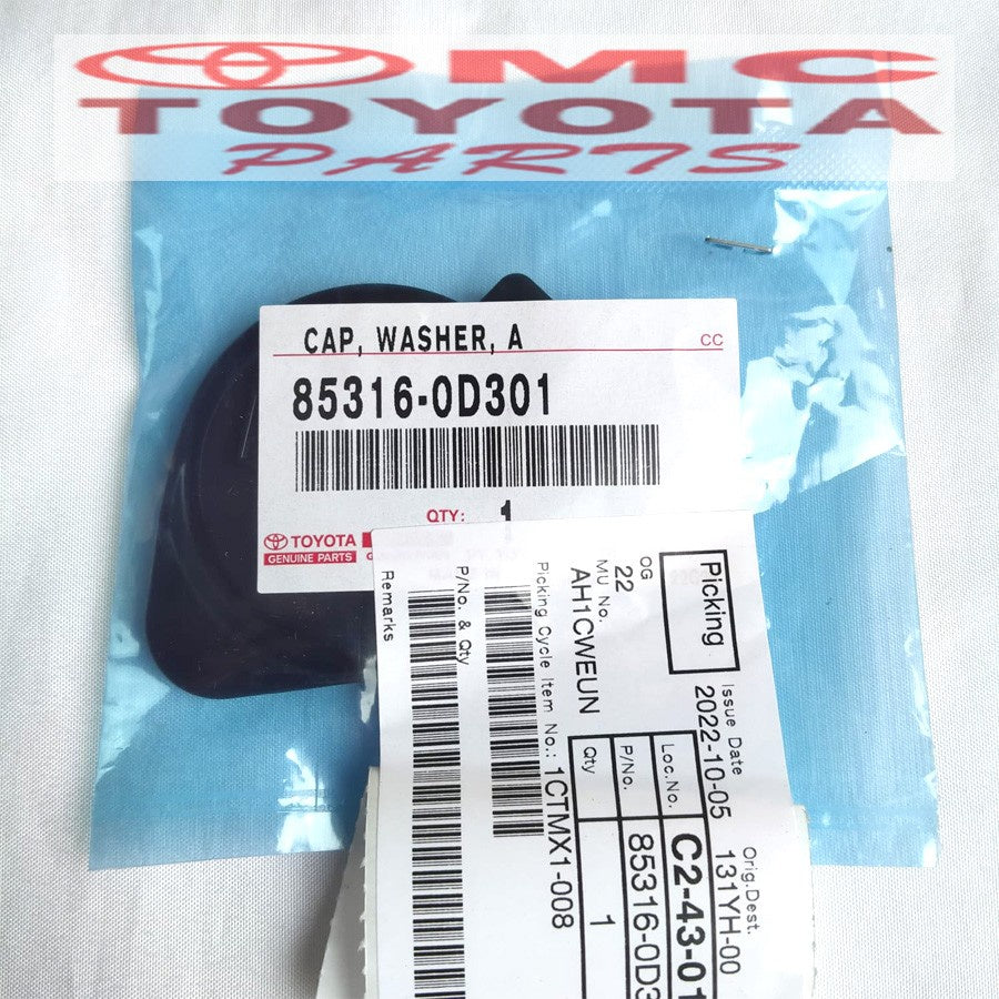 Tutup Tabung Washer Wiper Sienta Yaris Vios New 85316-0D301