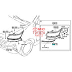 Bracket Braket Lampu Depan Kiri Avanza Xenia New 81158-BZ010